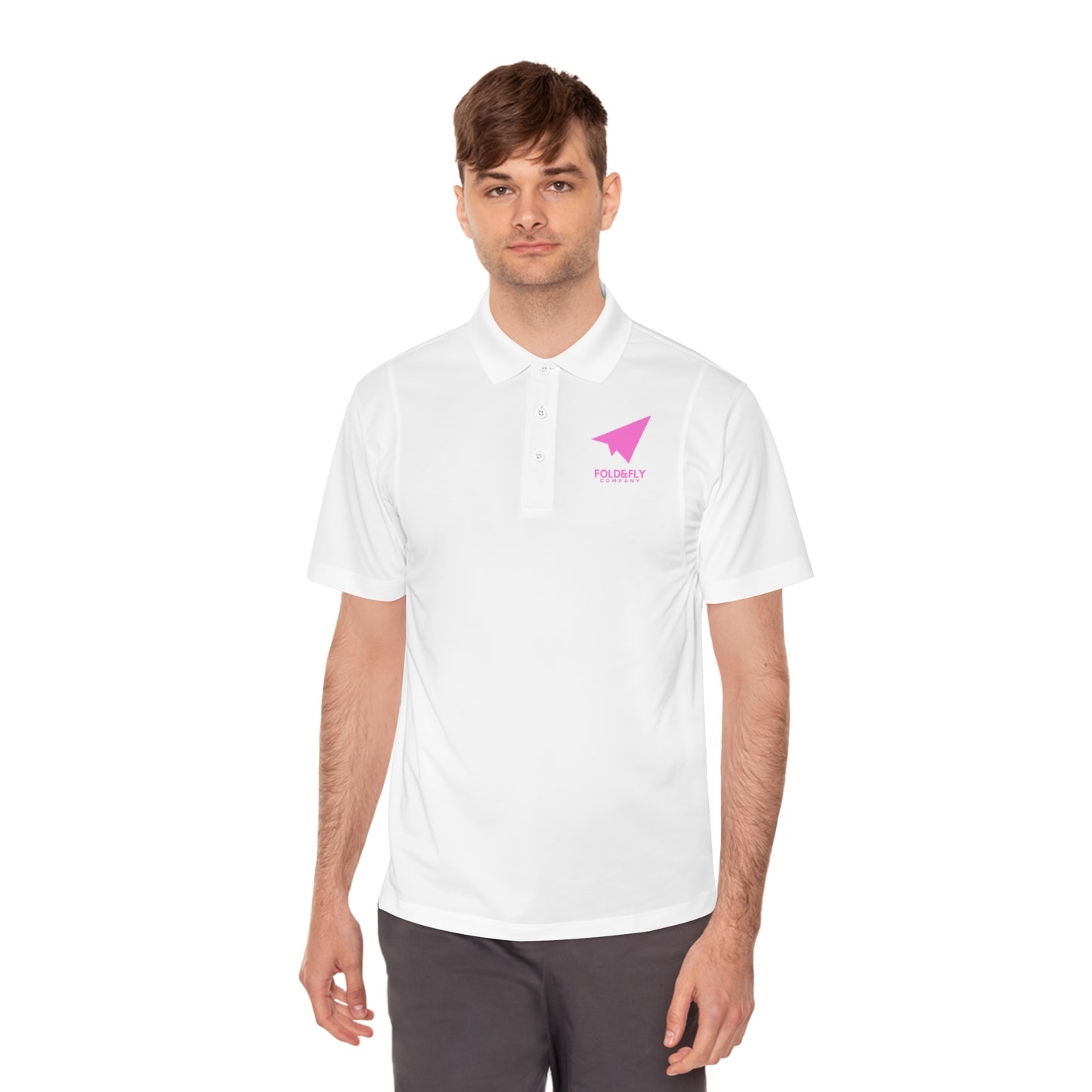 Fold&FlyCo Men's Sport Polo Shirt