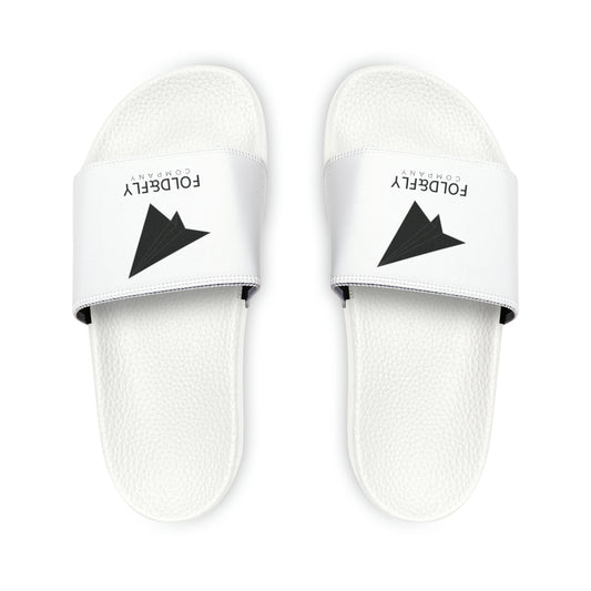 Fold&FlyCo Men's PU Slide Sandals